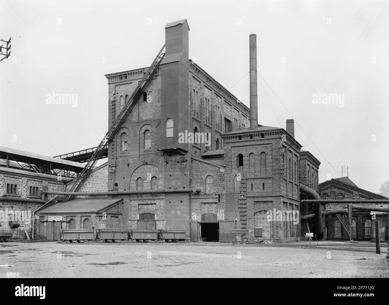 Le cabine a Hofors uso. Foto Stock