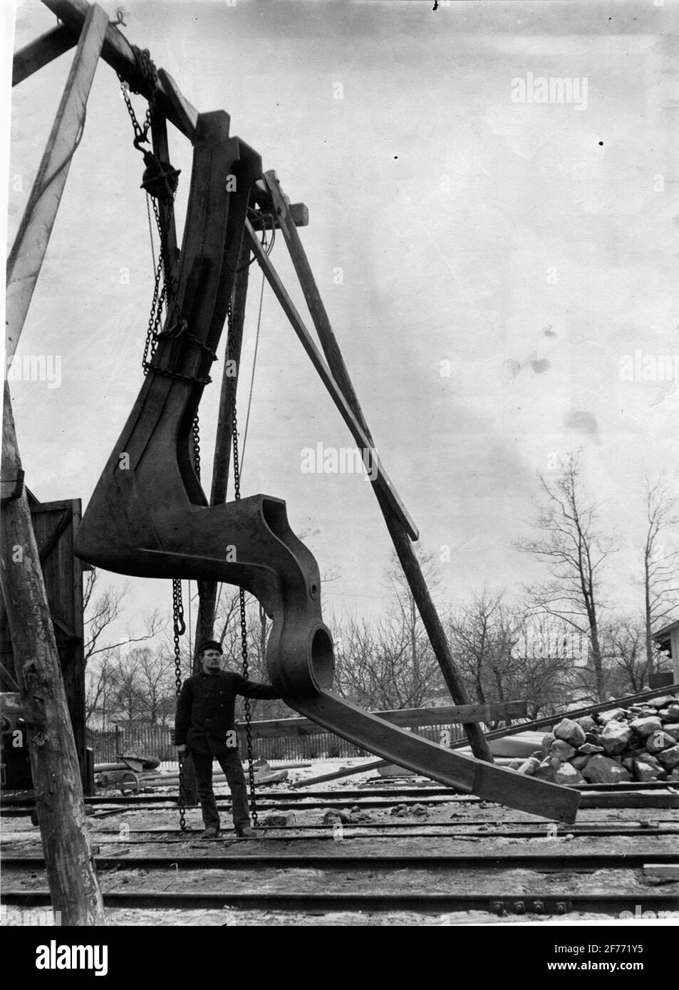 AFT, probabilmente per navi da guerra. Probabilmente prodotto a Söderfors uso circa 1910. Foto Stock