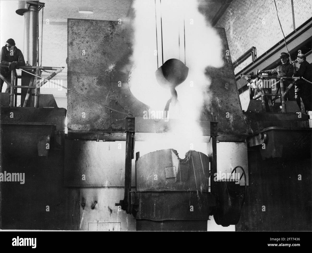 Åkers stile. Vintage di 8 tonnellate di forno ad alta frequenza. Foto Stock