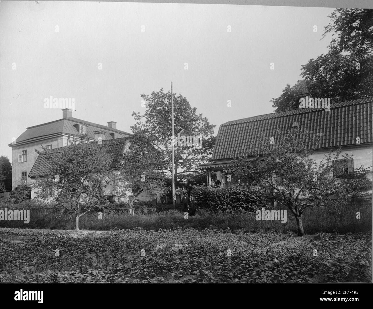 Palazzo sconosciuto. Foto Stock