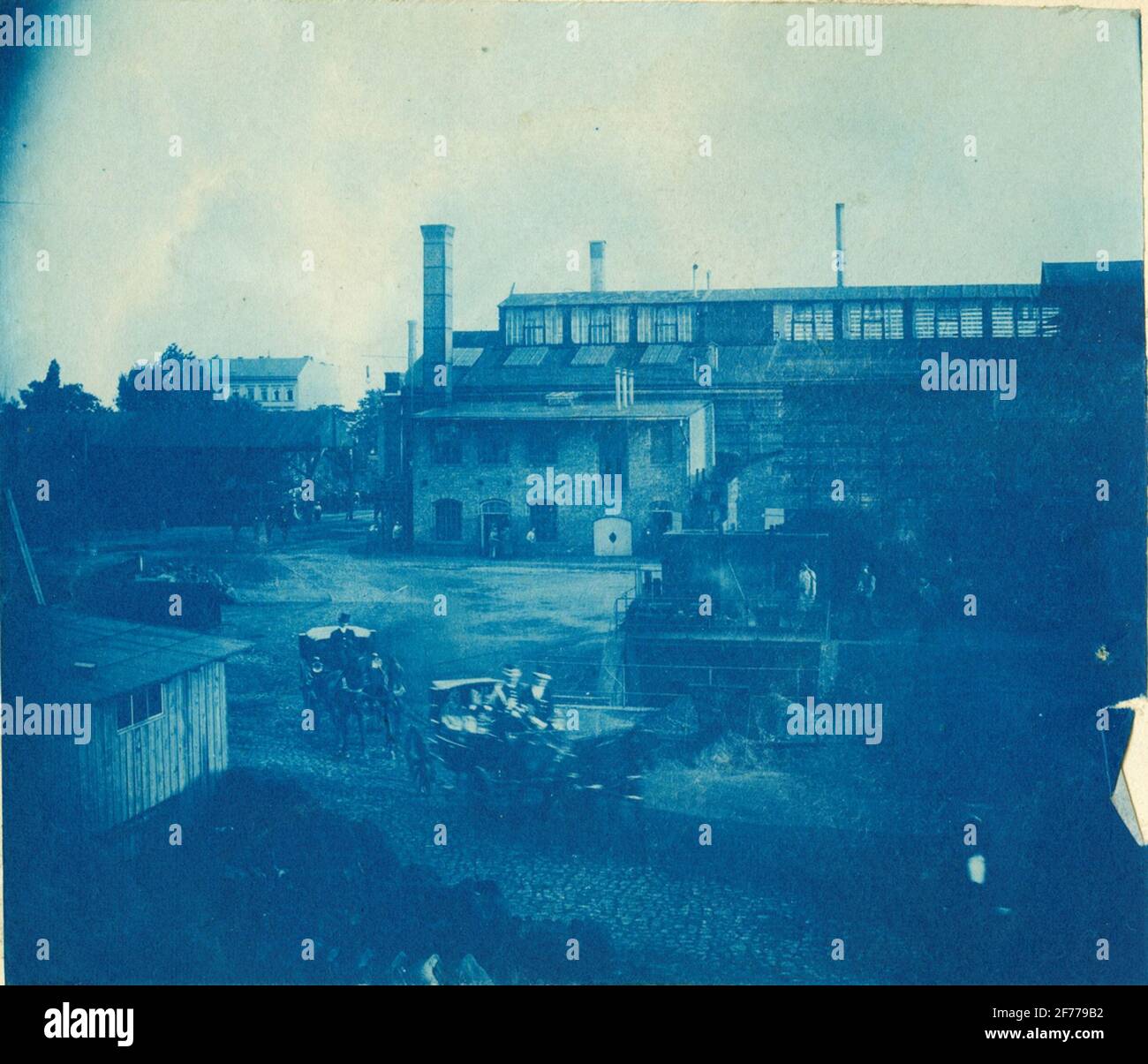 Li Hongzhang, Vickekung sulla provincia di Zhili, durante la tarda dinastia Qing, probabilmente in visita in Svezia 19 giugno 1896. Foto Stock