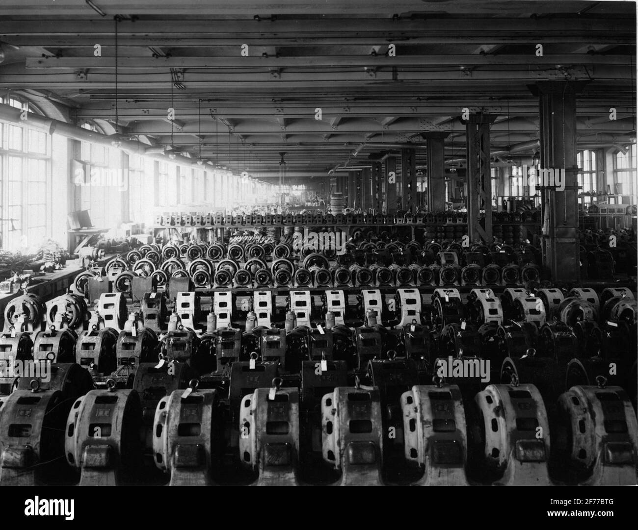 Asea a Västerås. Fabbrica di macchine per macchine di piccole dimensioni. Foto Stock Asea a Västerås. Fabbrica di macchine per macchine di piccole dimensioni. Foto Stock