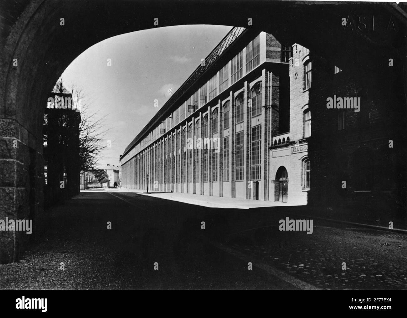 Asea a Västerås. Fabbrica di macchine per macchine di piccole e medie dimensioni. Foto Stock Asea a Västerås. Fabbrica di macchine per macchine di piccole e medie dimensioni. Foto Stock