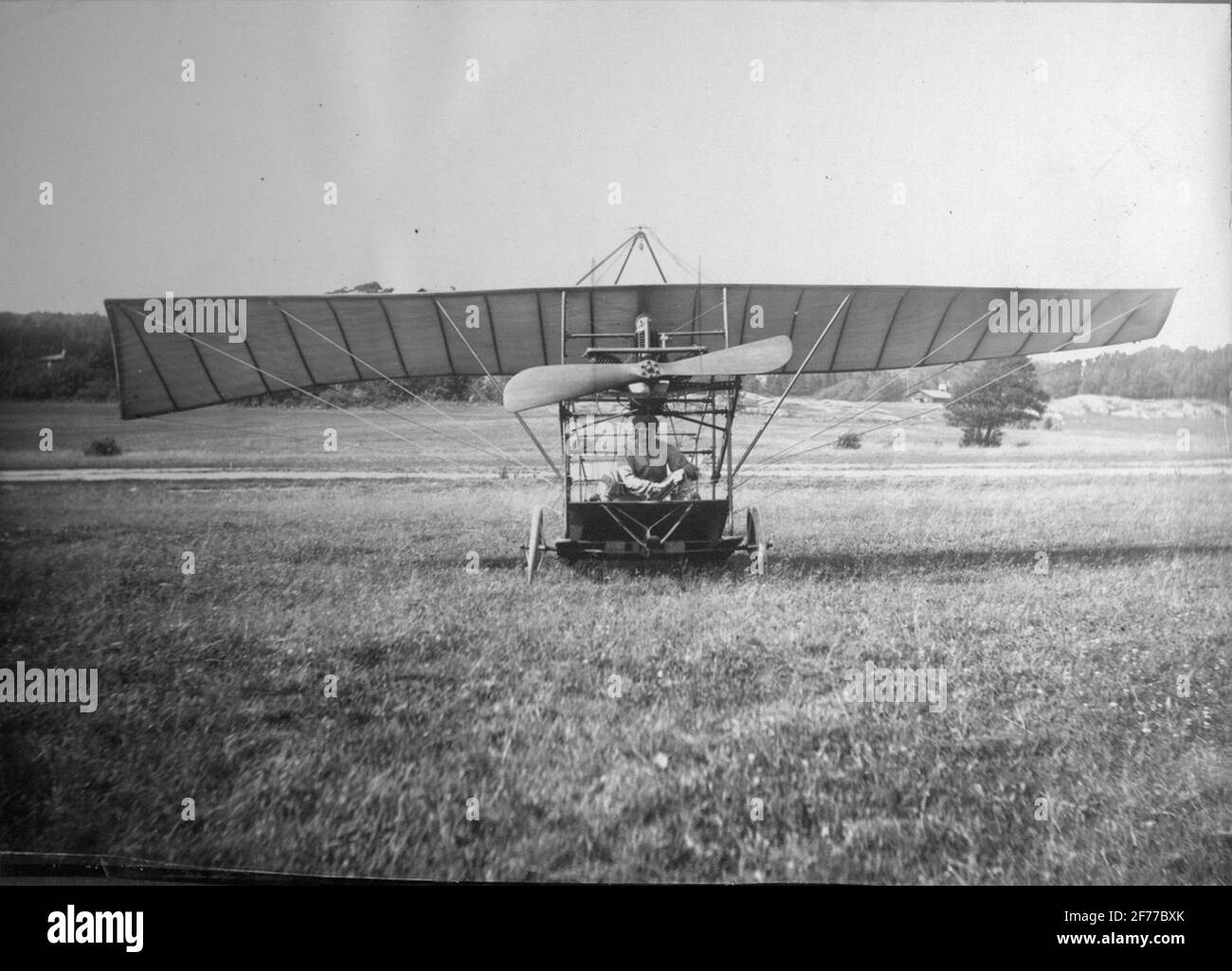 Fotografia dagli album delle compagnie Meisters-Airport di Goteborg. Karl Gistaf Meister. Foto Stock