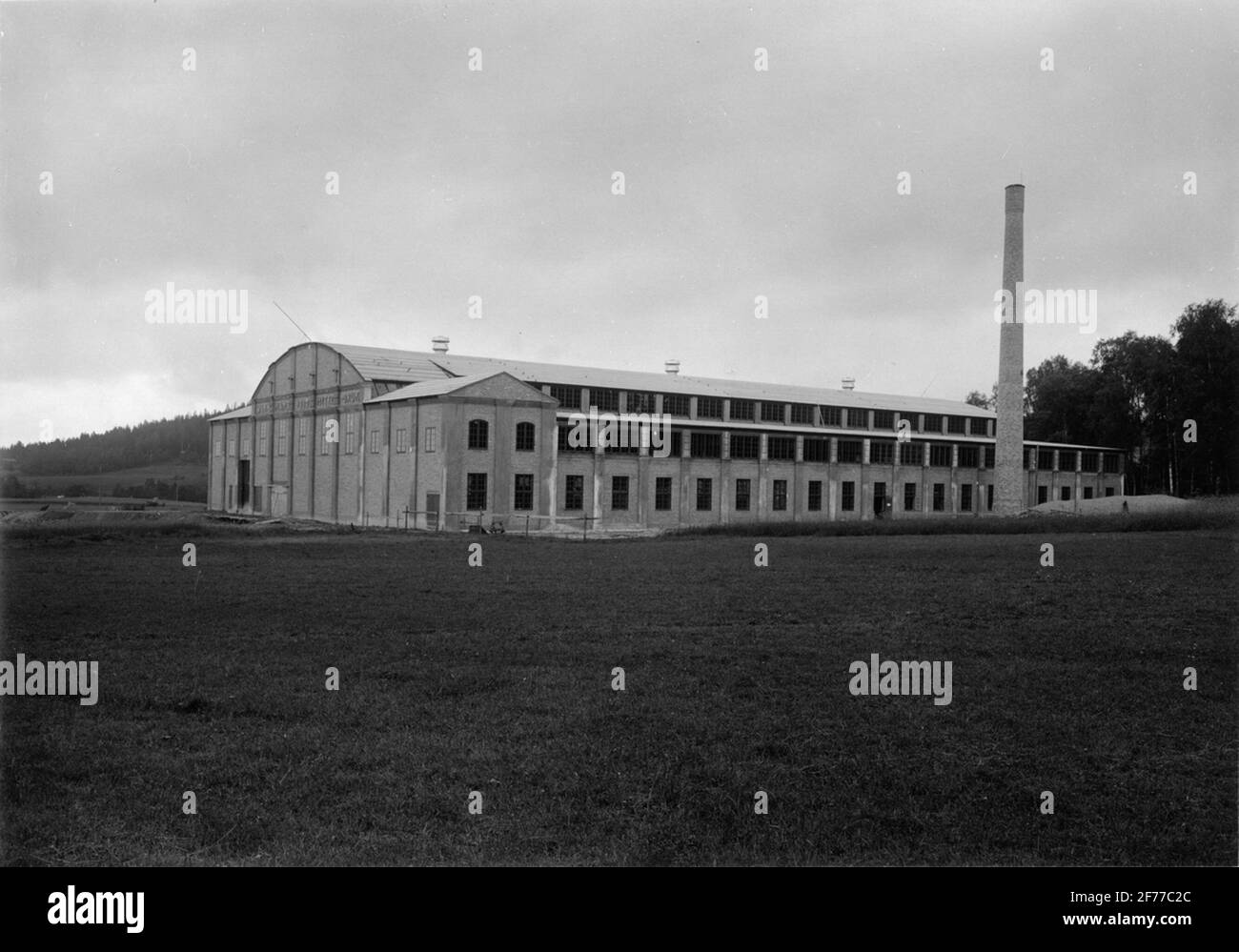 Wikmanshyttan. Il laminatoio, stabilito nel 1919. Foto Stock