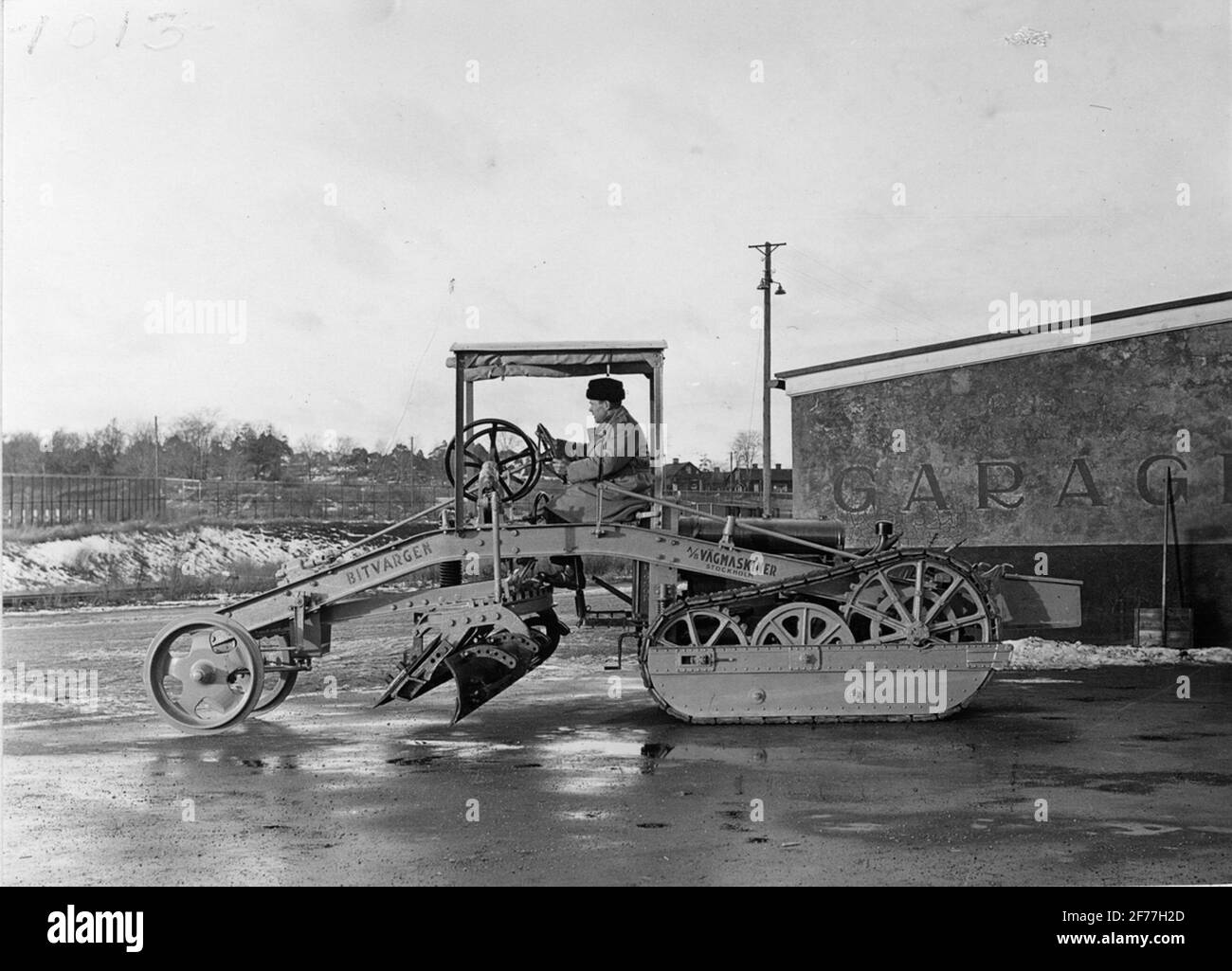 AB macchine stradali. 'The Bitvarmen', la serie di esportazione. Con catene antislittamento. Foto Stock