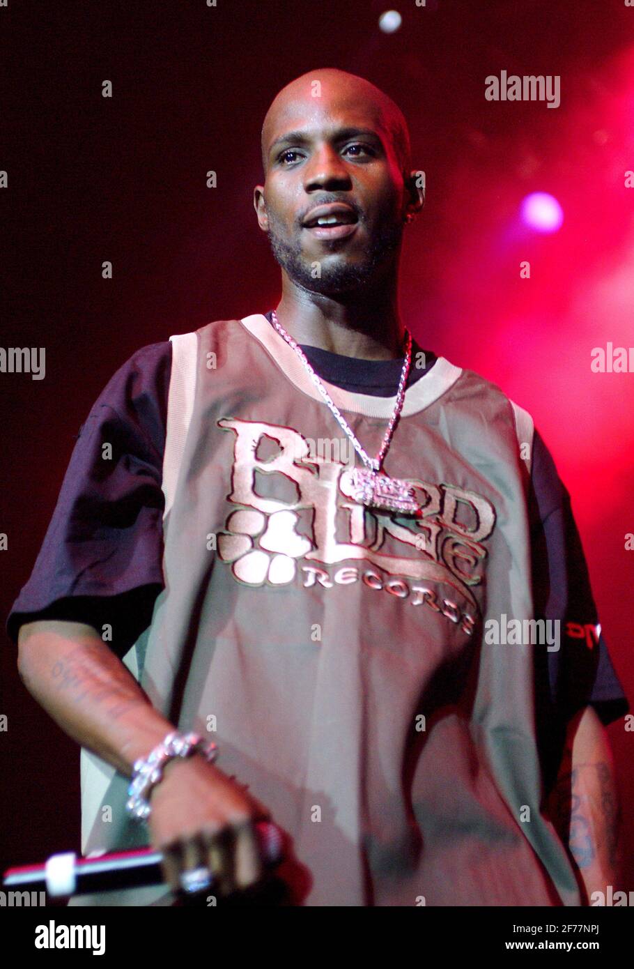 20 gennaio 2008 - Pittsburgh, PA, USA - 15 marzo 2003; Pittsburgh, PA, USA; Il rapper DMX fa una sosta per il tour. Credito obbligatorio: Foto di Jason Nelson/AdMedia (Â©) Copyright 2004 by Jason Nelson (Credit Image: © Jason Nelson/AdMedia via ZUMA Wire) Foto Stock