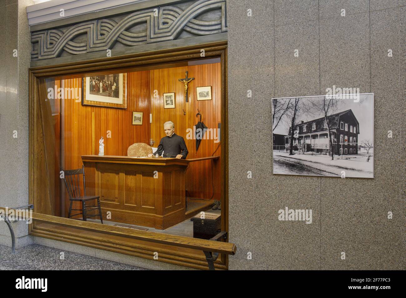 Canada, provincia del Quebec, Montreal, Oratorio di San Giuseppe del Monte reale Foto Stock