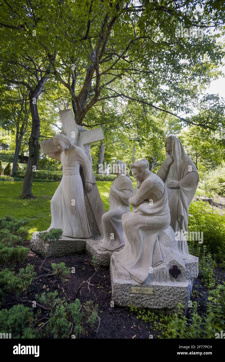 Canada, provincia del Quebec, Montreal, Oratorio di San Giuseppe del Monte reale Foto Stock