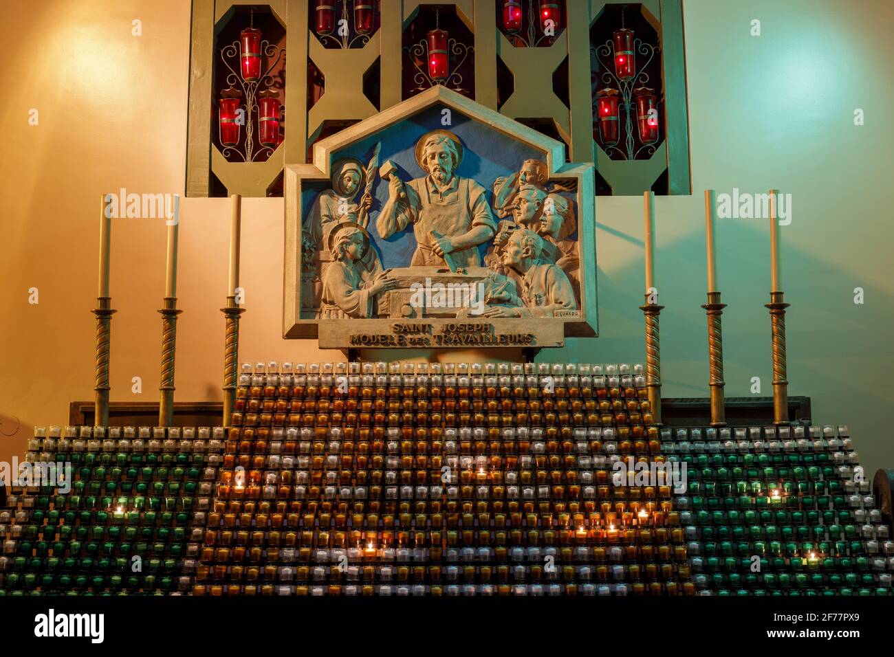 Canada, provincia del Quebec, Montreal, Oratorio di San Giuseppe del Monte reale Foto Stock