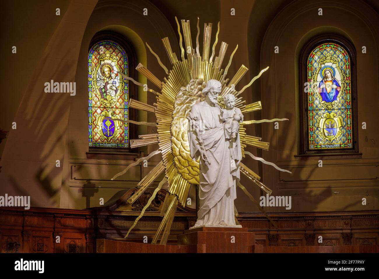 Canada, provincia del Quebec, Montreal, Oratorio di San Giuseppe del Monte reale Foto Stock