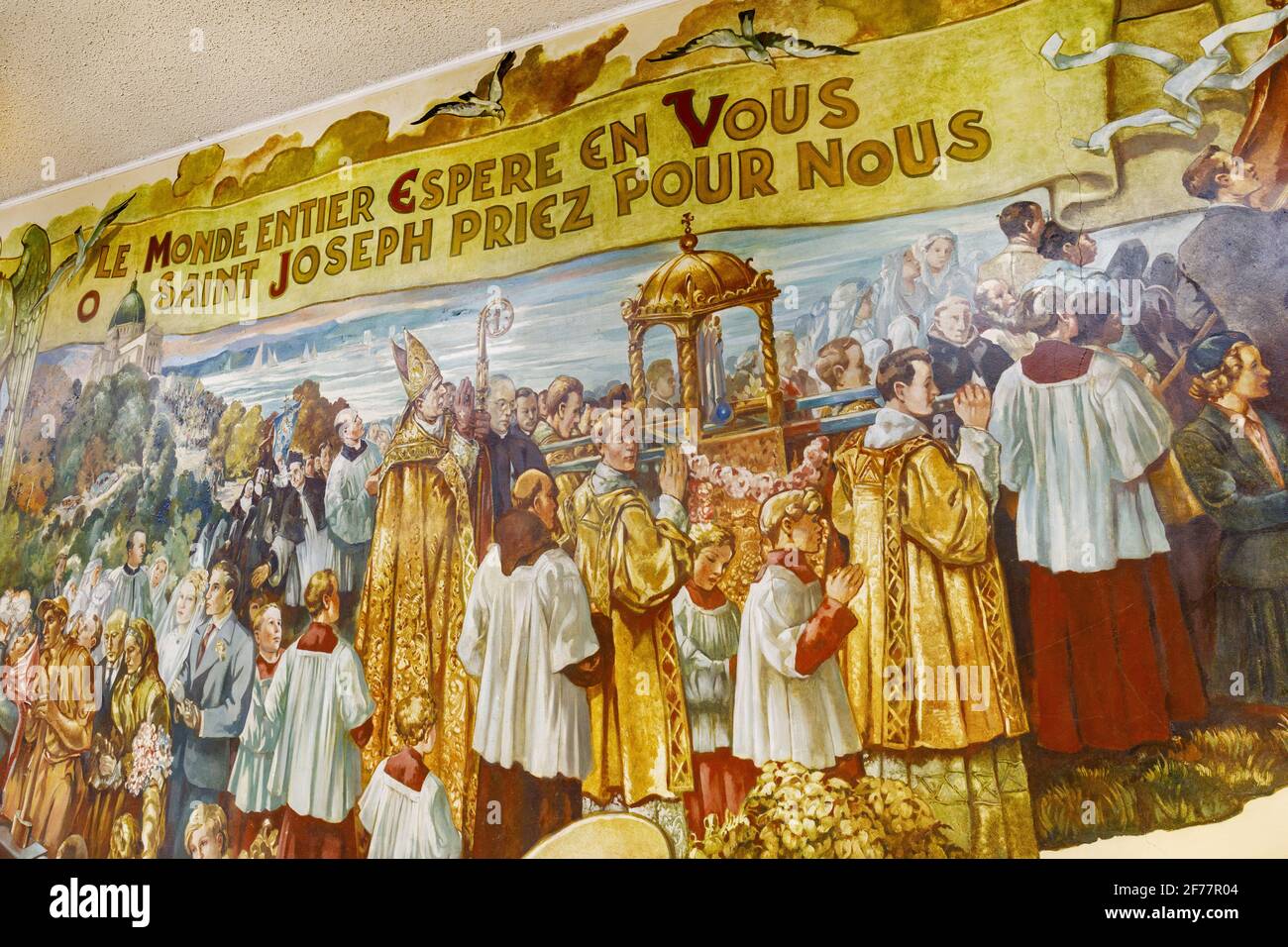 Canada, provincia del Quebec, Montreal, Oratorio di San Giuseppe del Monte reale Foto Stock