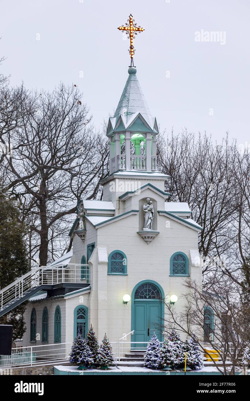 Canada, provincia del Quebec, Montreal, Oratorio di San Giuseppe del Monte reale Foto Stock