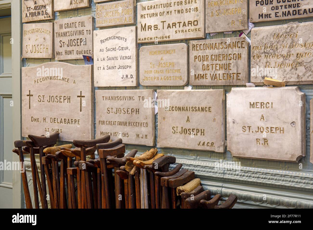 Canada, provincia del Quebec, Montreal, Oratorio di San Giuseppe del Monte reale Foto Stock