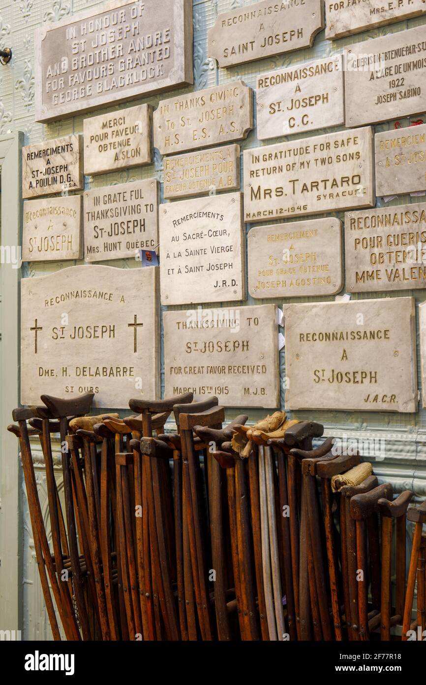 Canada, provincia del Quebec, Montreal, Oratorio di San Giuseppe del Monte reale Foto Stock