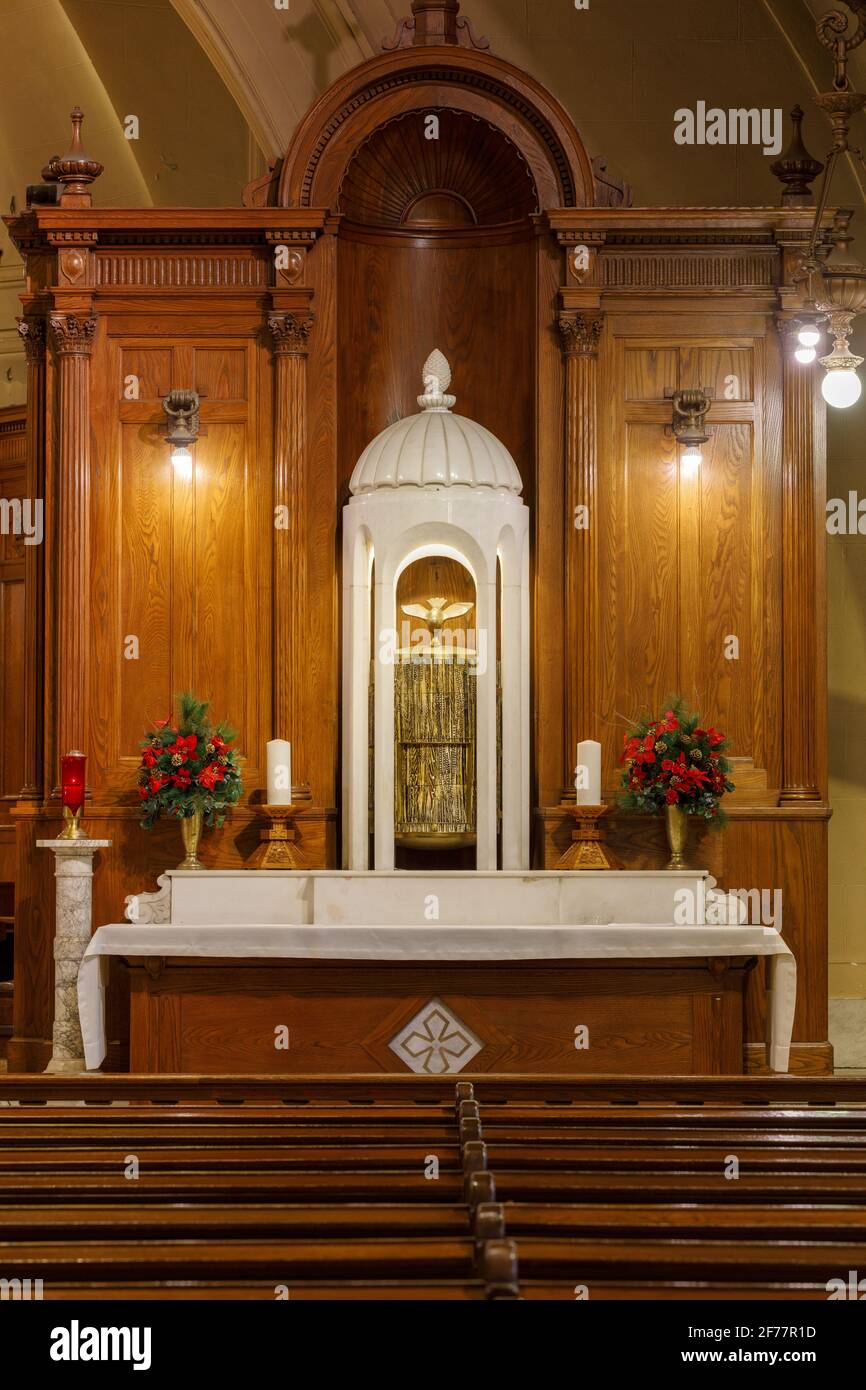 Canada, provincia del Quebec, Montreal, Oratorio di San Giuseppe del Monte reale Foto Stock