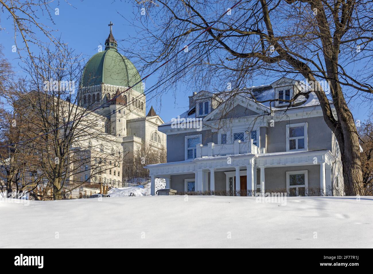 Canada, provincia del Quebec, Montreal, Oratorio di San Giuseppe del Monte reale Foto Stock