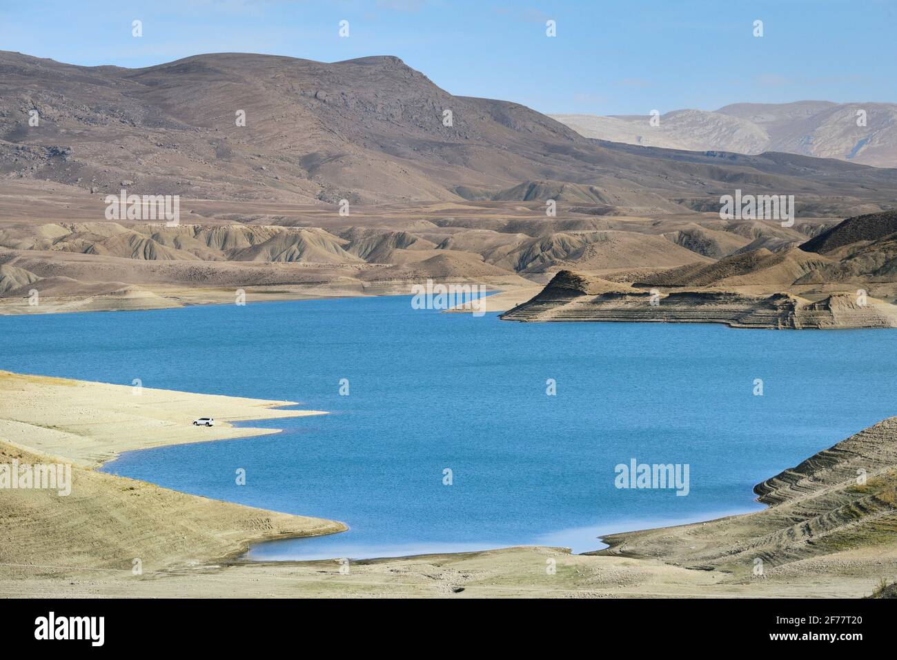 Iran, provincia dell'Azerbaigian occidentale, regione di Maku, lago di Baron Foto Stock