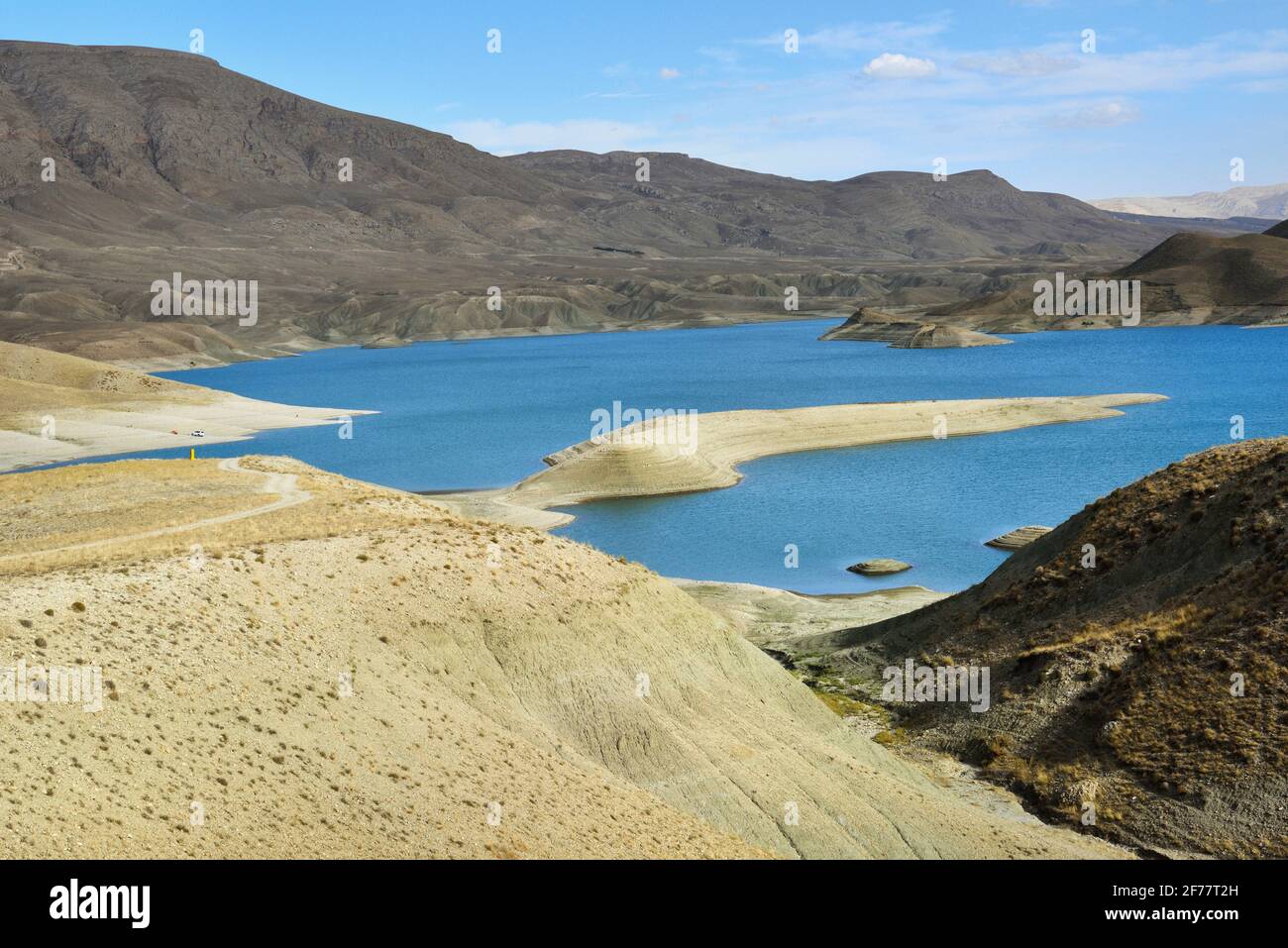 Iran, provincia dell'Azerbaigian occidentale, regione di Maku, lago di Baron Foto Stock
