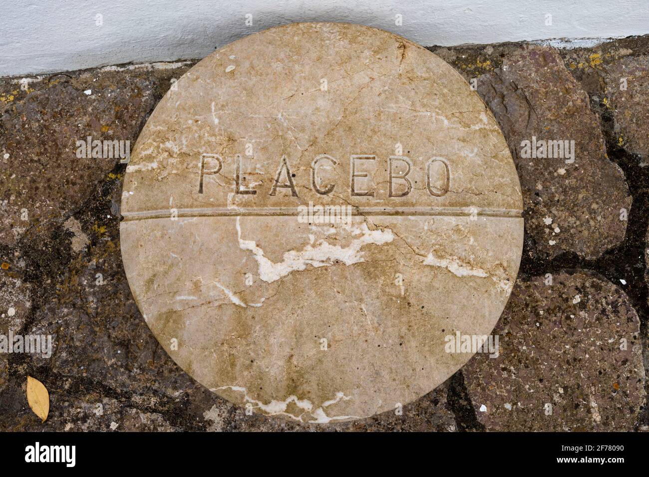 Spagna, Isole Baleari, Maiorca, Museo SA bassa Blanca, scultura nei giardini Foto Stock