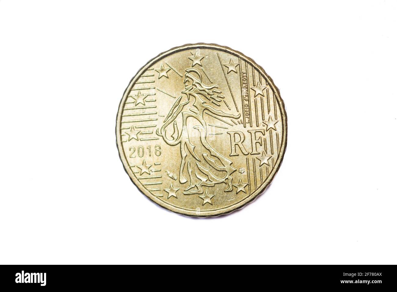 Francia, denaro ufficiale, euro Foto Stock