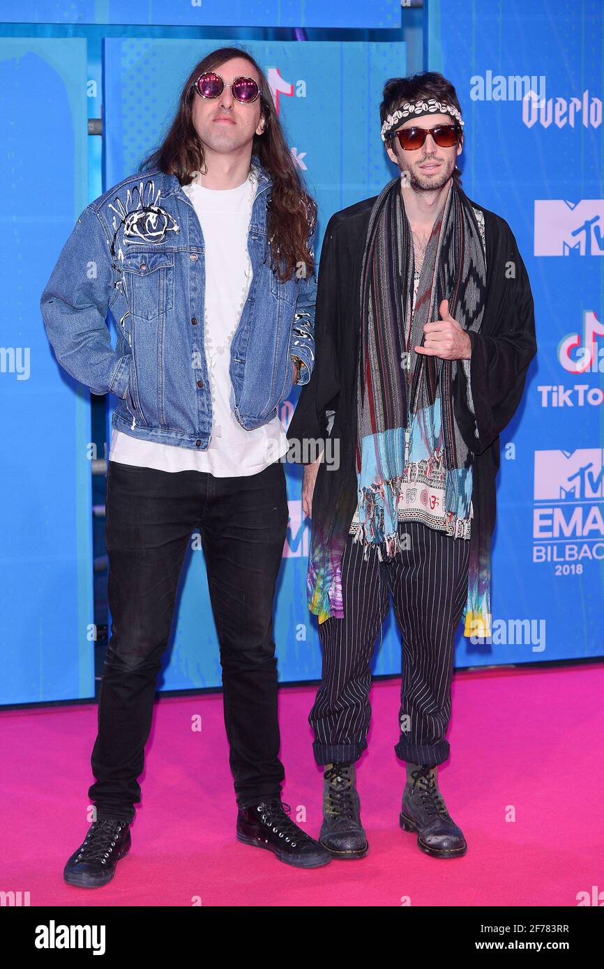 Bilbao, Spagna. 4 novembre 2018 MTV EMA 2018 Foto Stock