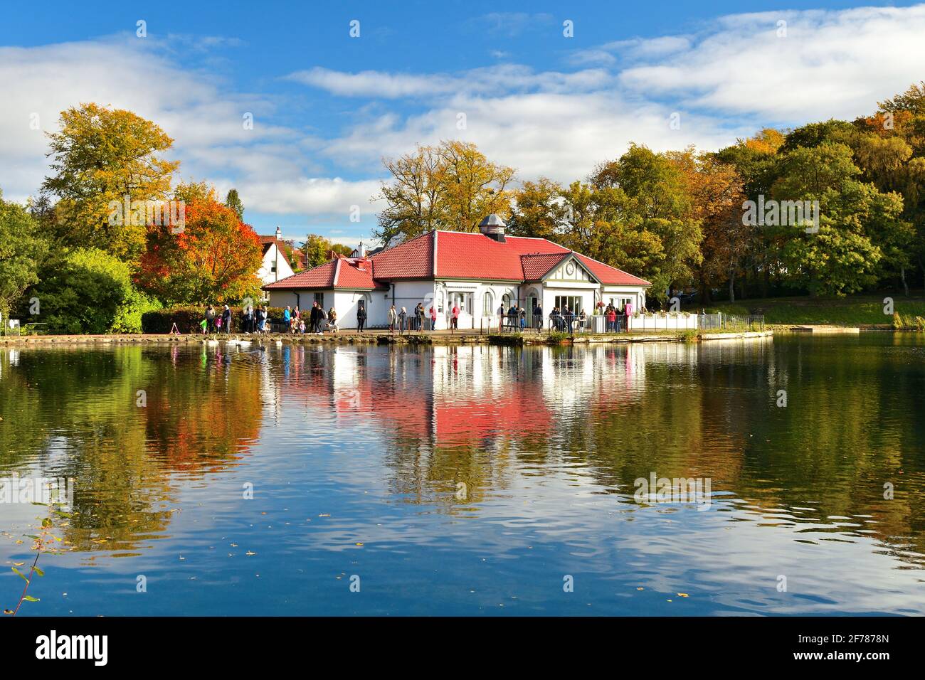 Glasgow in blocco Foto Stock