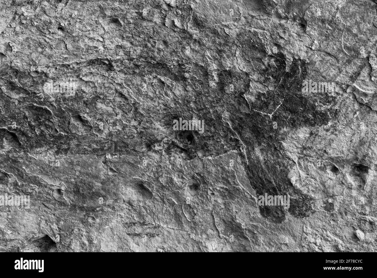 Grotta roccia pittura Cueva del Raton Foto Stock