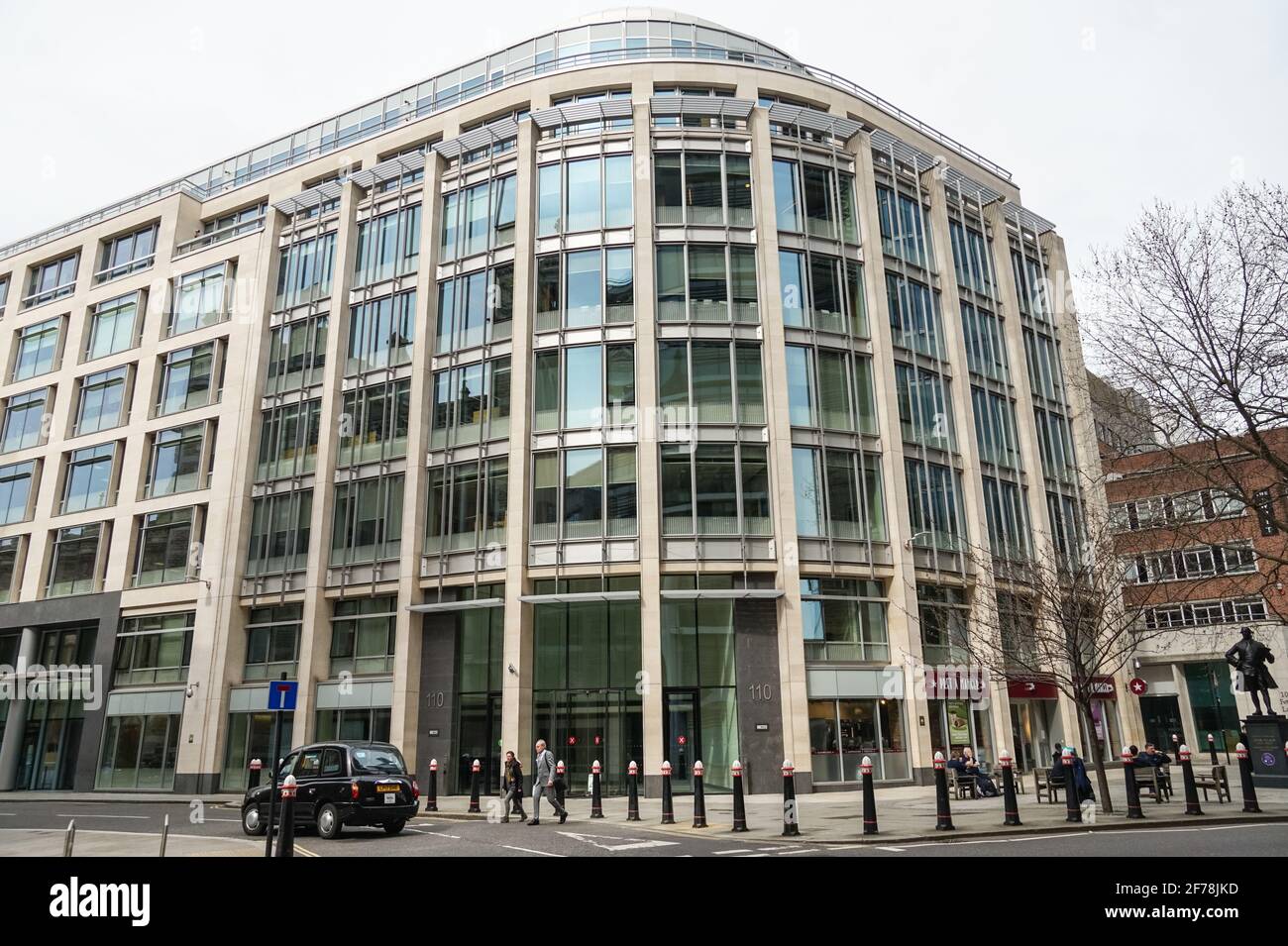 The Rolls Building, Royal Courts of Justice on Fetter Lane, Londra, Inghilterra, Regno Unito, Regno Unito Foto Stock