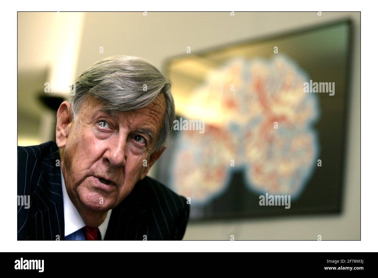 Dr. James MartinFounder della 21 st. Century School presso la Royal Institution di Londra Pic David Sandison 1/6/2005 Foto Stock