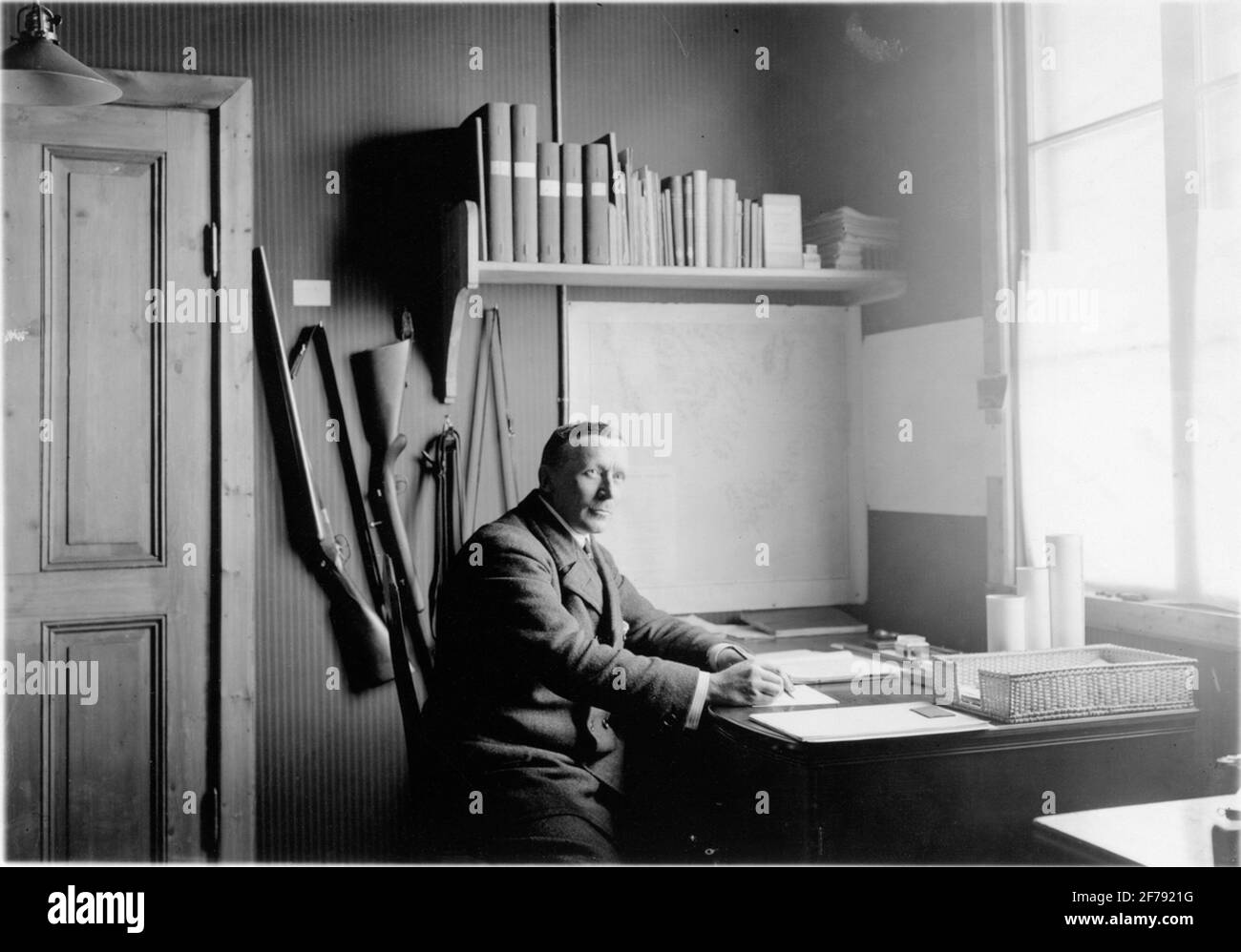 L'uva del sudore. Dir. Granholm primavera 1918. Lo Spetsbergen. Inserito nel 1931. Foto Stock