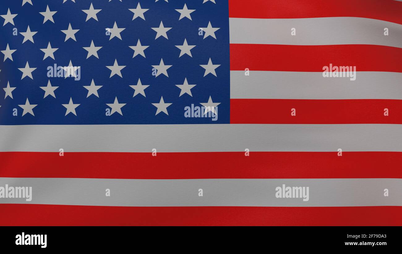 Bandiera degli Stati Uniti d'America sfondo. Bandiera nazionale degli Stati Uniti d'America texture Foto Stock