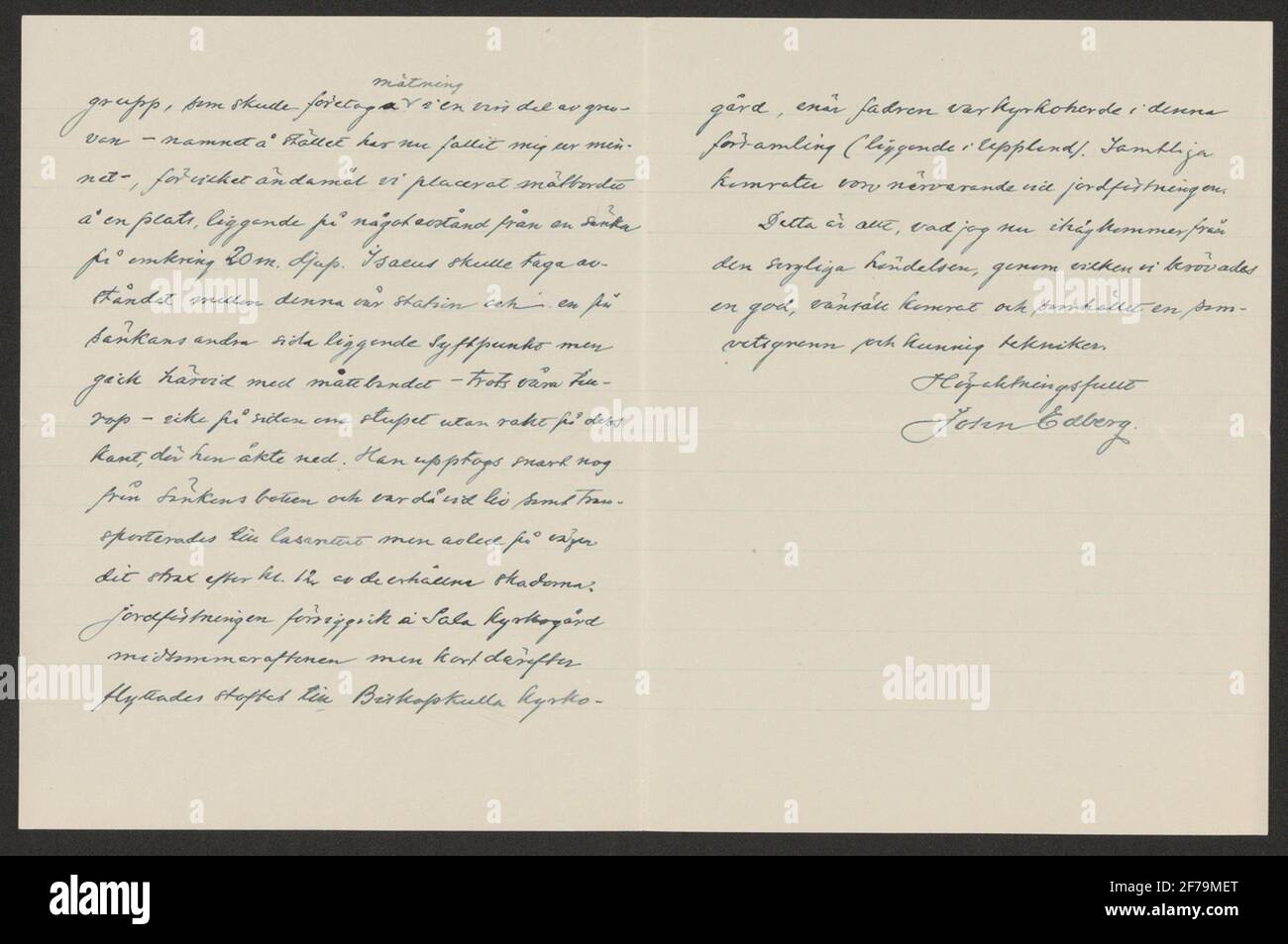 La gente di montagna svedese viaggia all'estero. Foto Stock