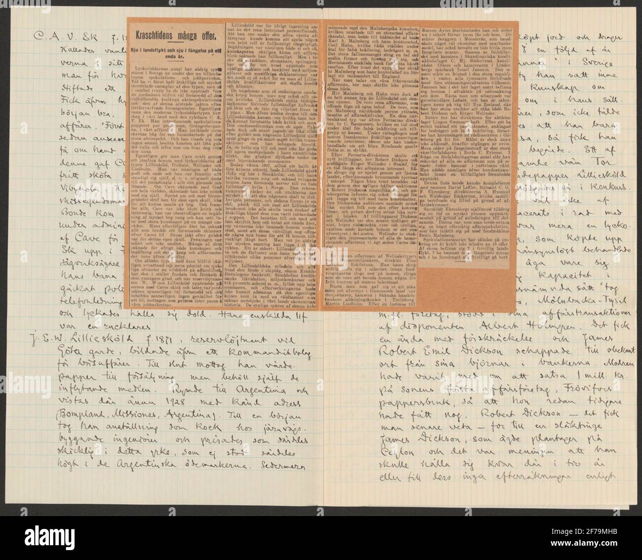 La gente di montagna svedese viaggia all'estero. Foto Stock