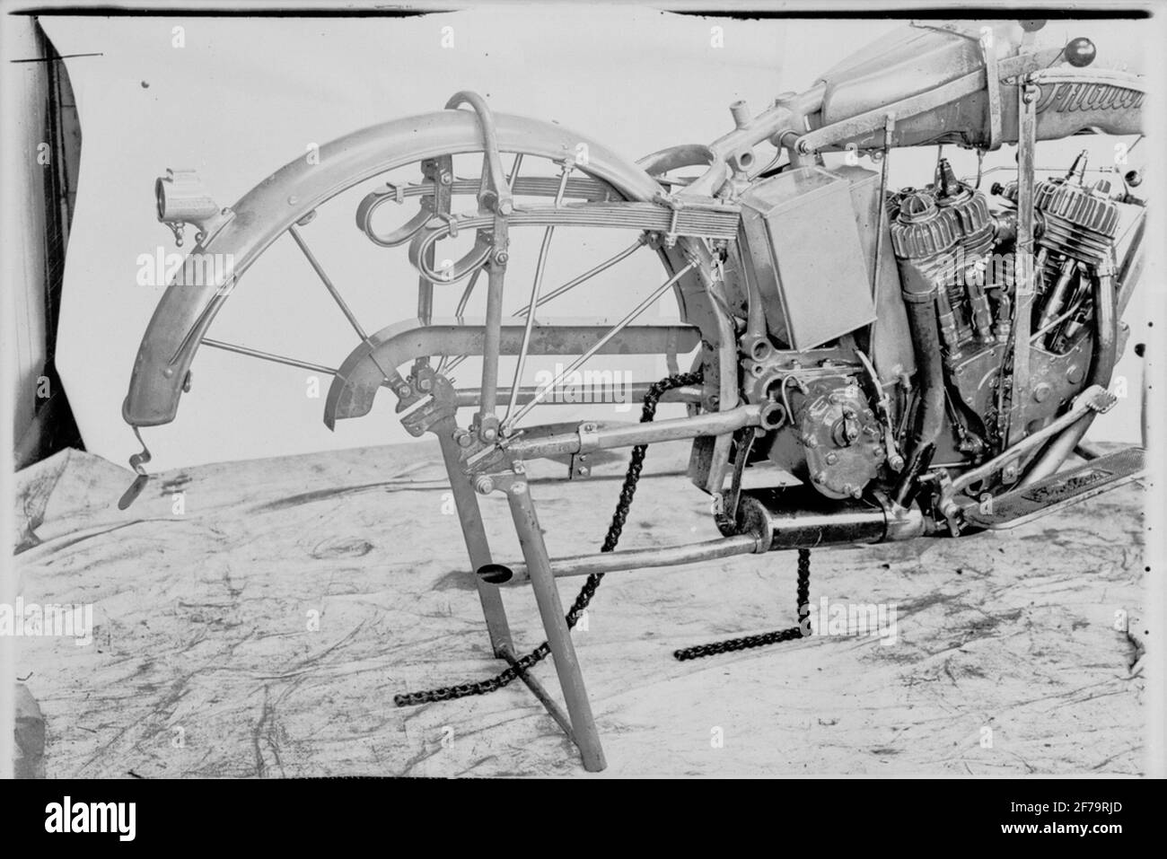 Moto indiano. Foto Stock