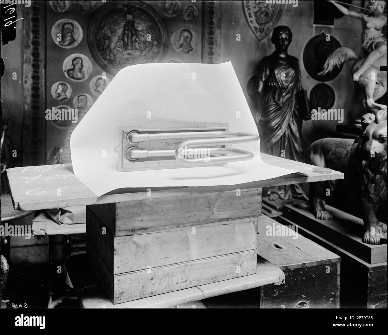 Elementi di acqua calda. Foto Stock