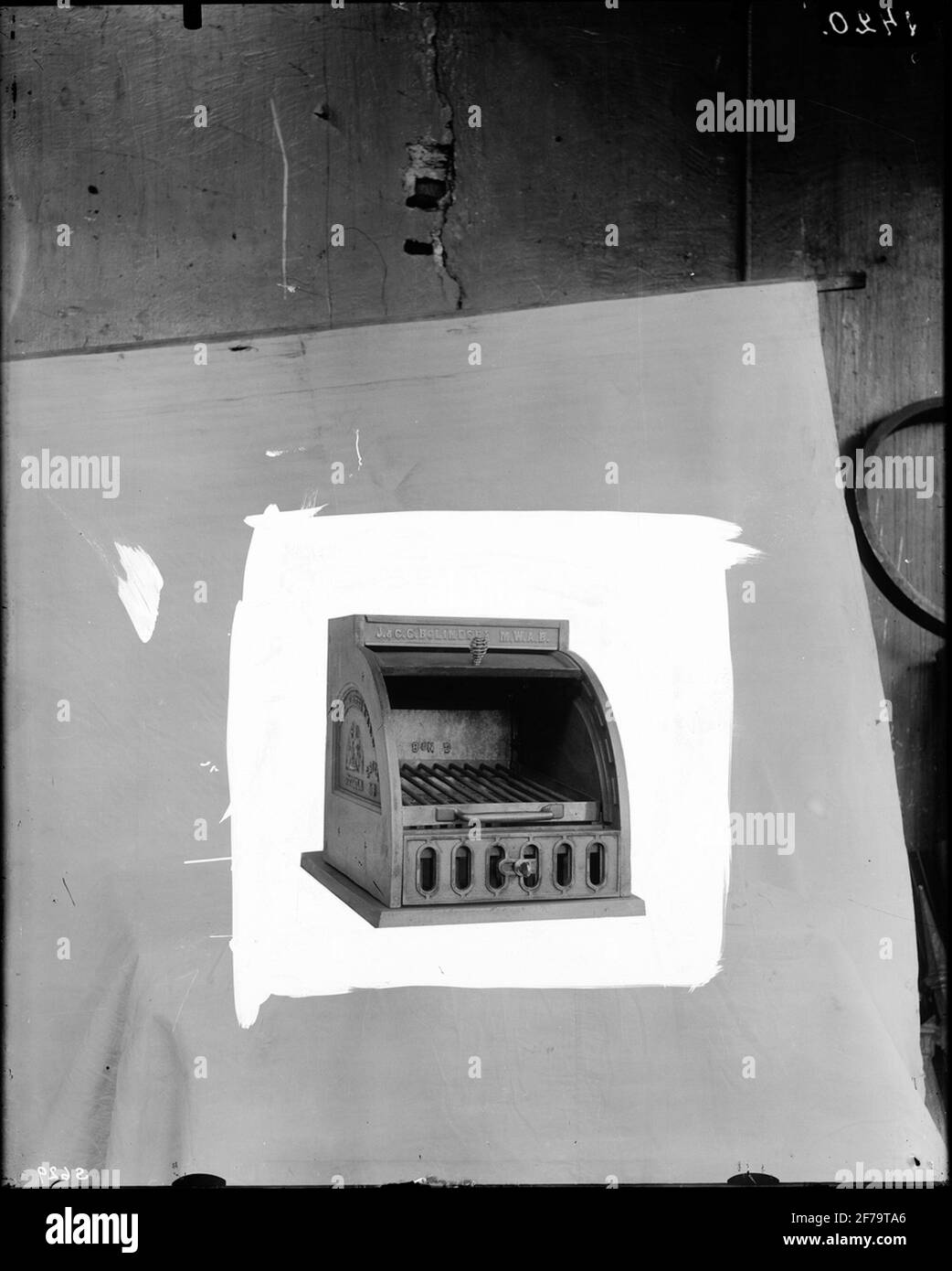 Griglia N. 8. Immagine Retuscherad. Foto Stock