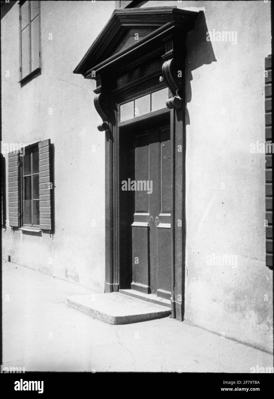 Immagine chiara, fotografia dal meeting di architettura nordica del Gotland 1920. Foto Stock
