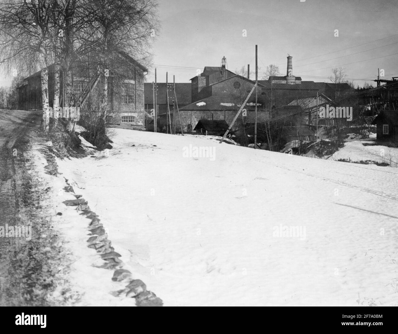 Probabilmente la goletta nel comune di Smedjeback. È stato precedentemente considerato immaginare Storbrobbyttan a Filipstad. Foto Stock