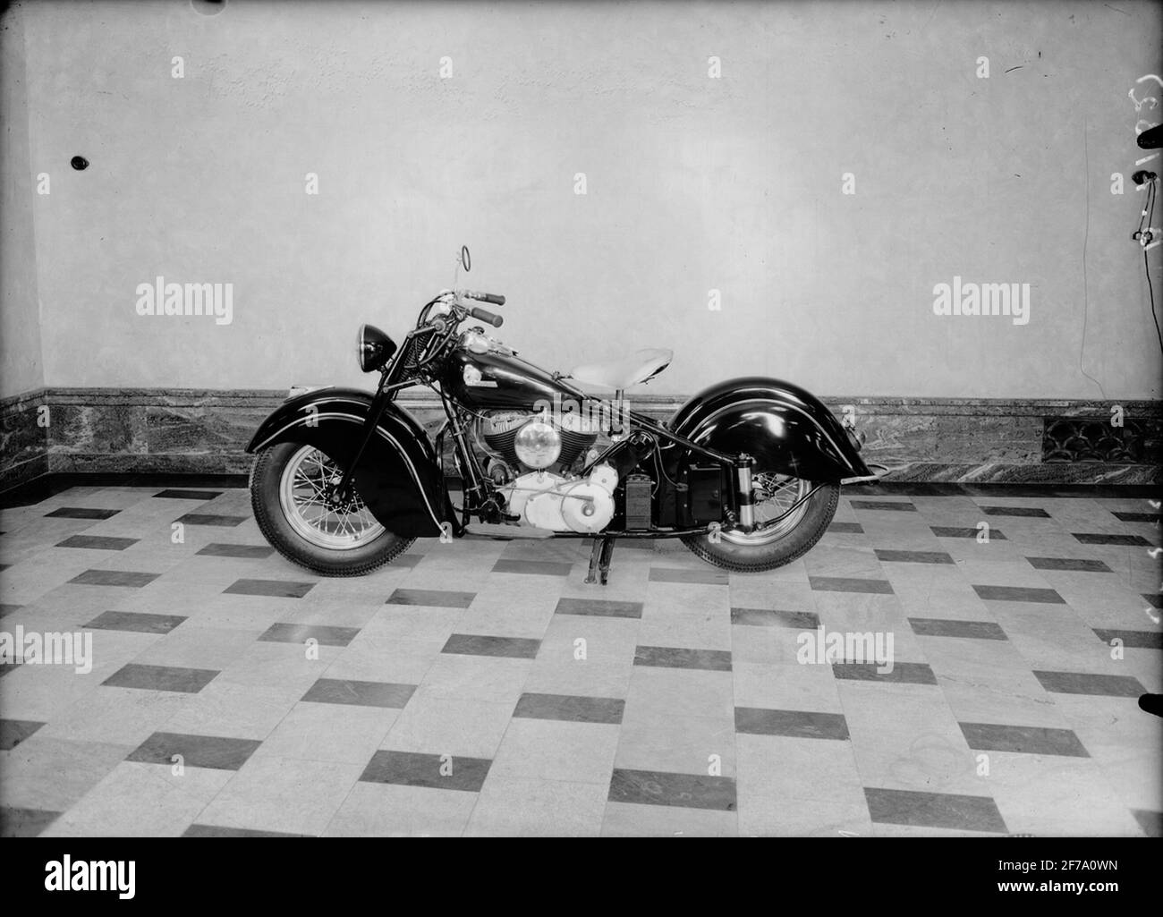 Moto, indiano, Shief, 74 Cubic inch (1220 CC), modello da 1946 anni. Foto Stock
