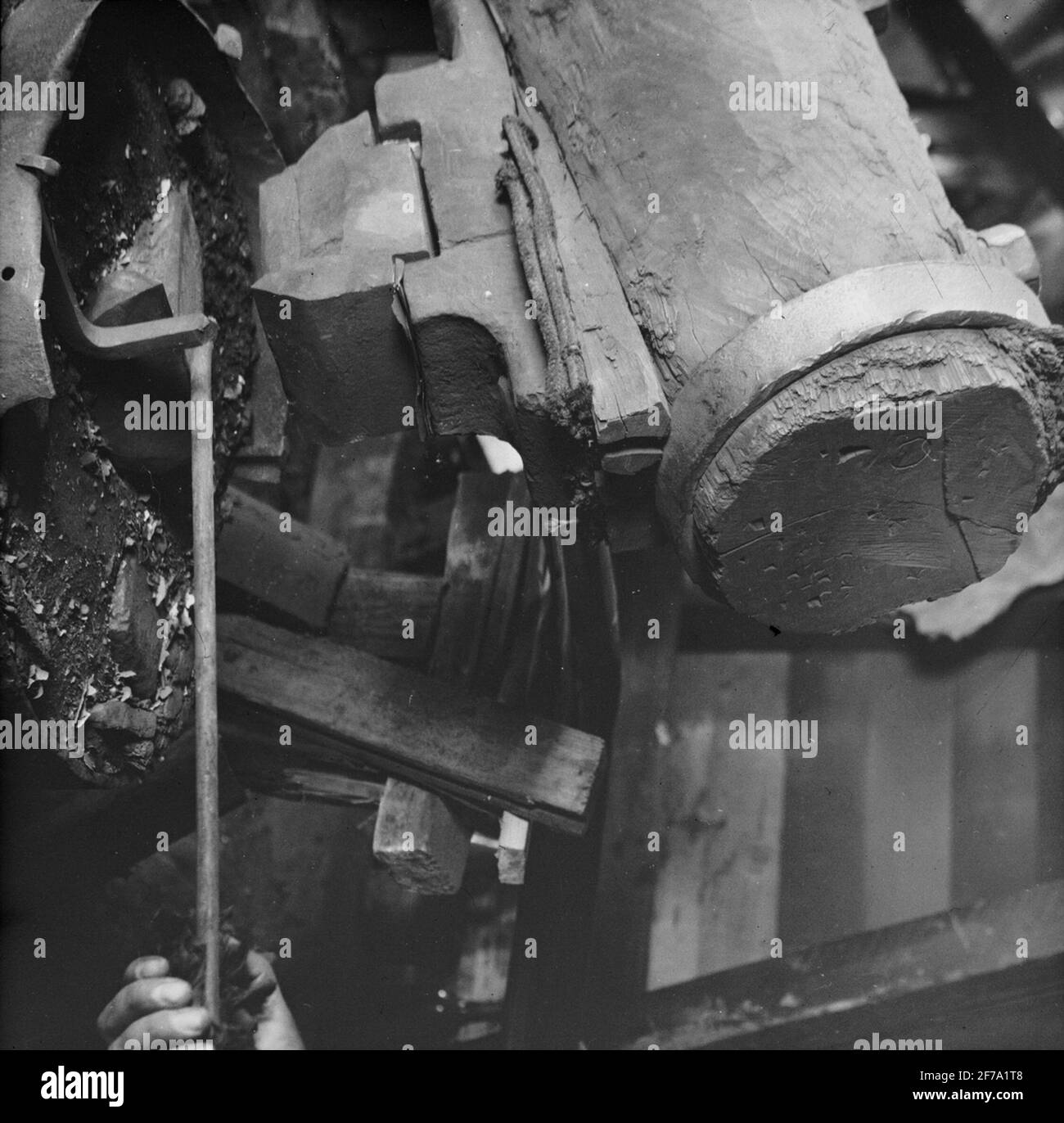 Immagine Skiopticone con motivi della mostra Göteborg 1923. Foto Stock