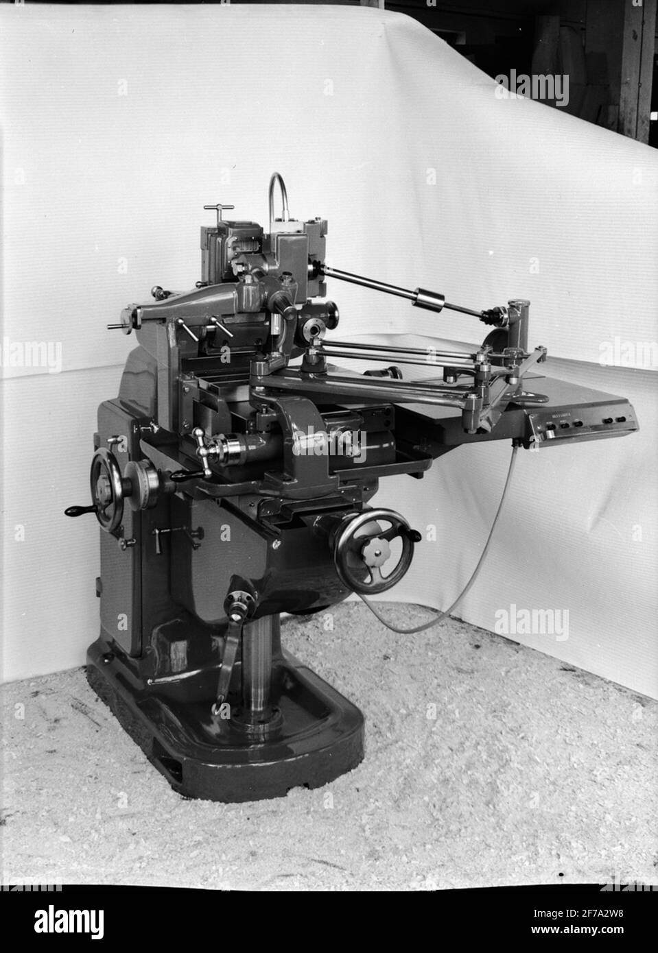 Macchina utensile. Foto scattata a Södertälje. Foto Stock