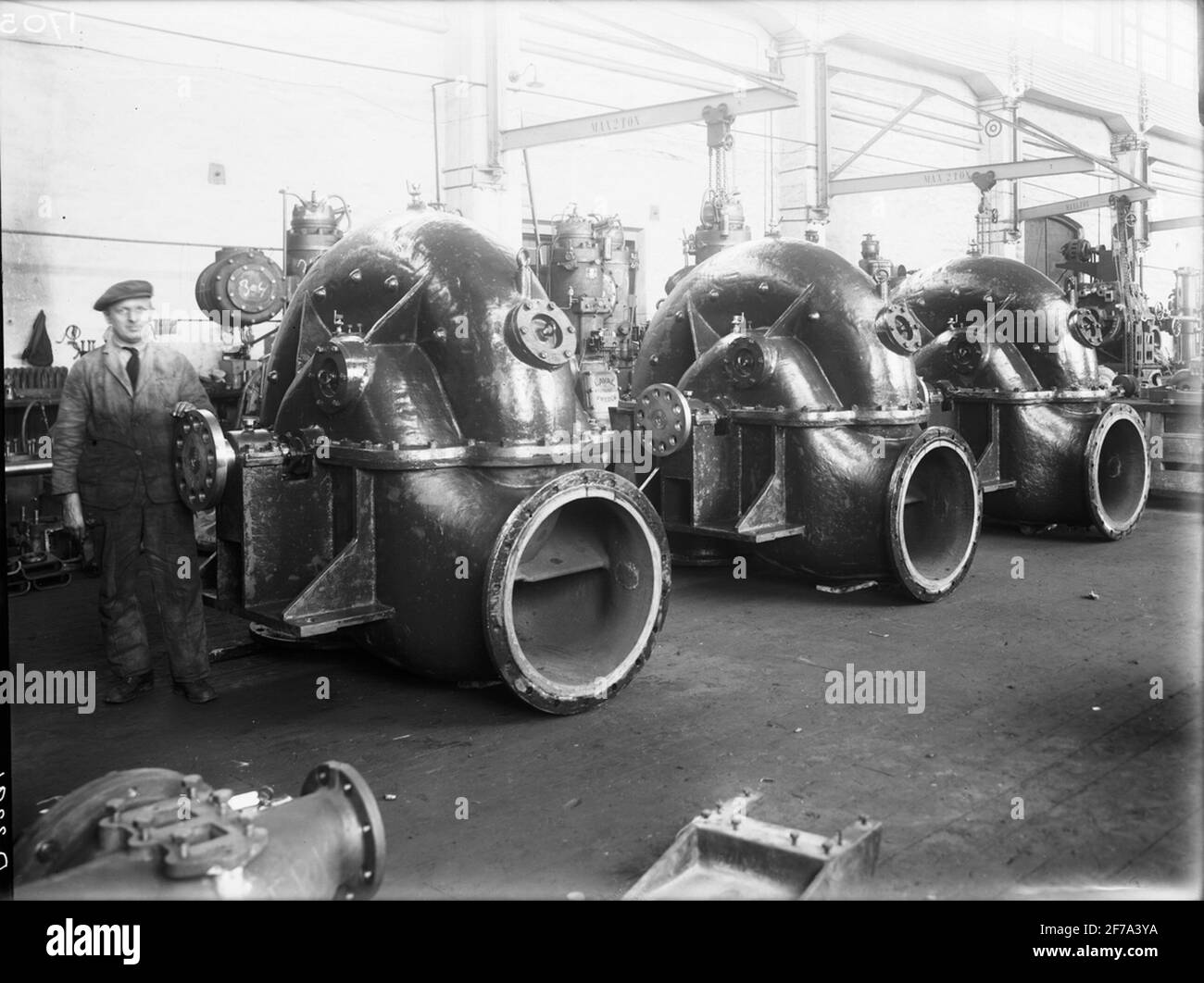 Pompe PV10 per pompa fognaria C.xii L.O. 7815. Foto Stock