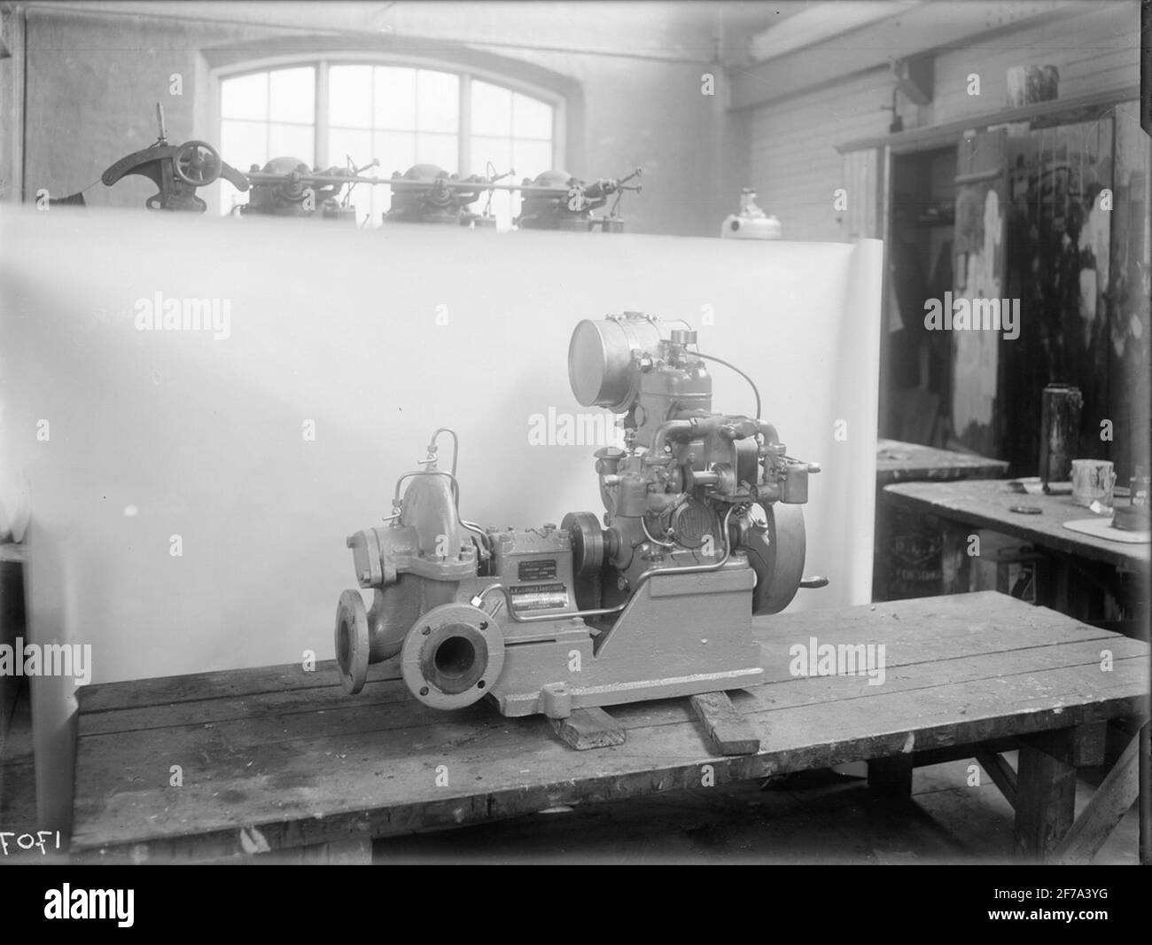 Pompa PF204 con motore a benzina L.O. 7957. Foto Stock