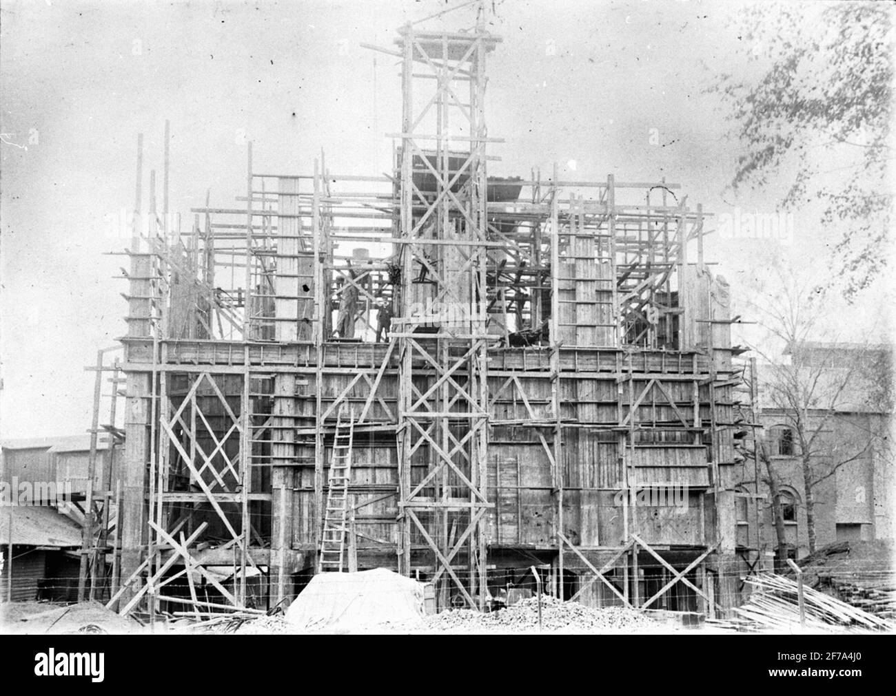 Costruttore: Impresa di costruzioni Contraente, Stoccolma. Hellekis (Hällekis). Foto Stock