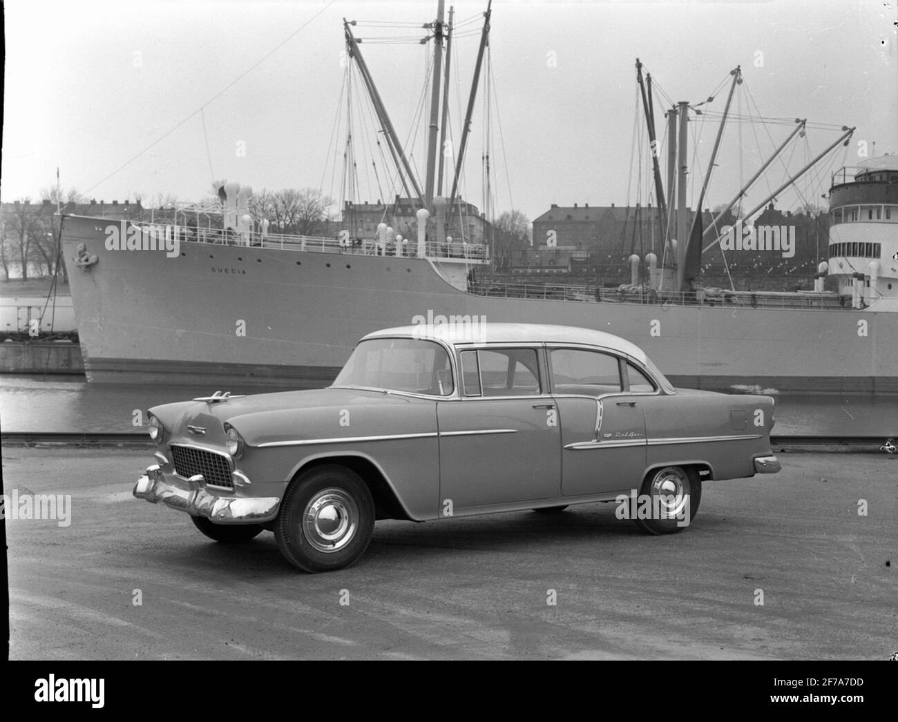 Ispezione del tipo. Modello Chevrolet 1955. >> Foto Stock