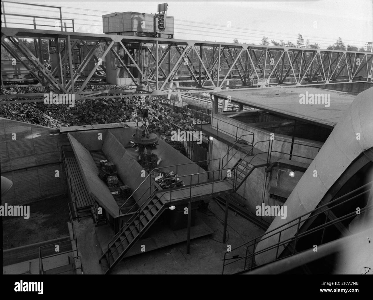 Foto di Oxelösund. Tubo centrifugo. Foto Stock