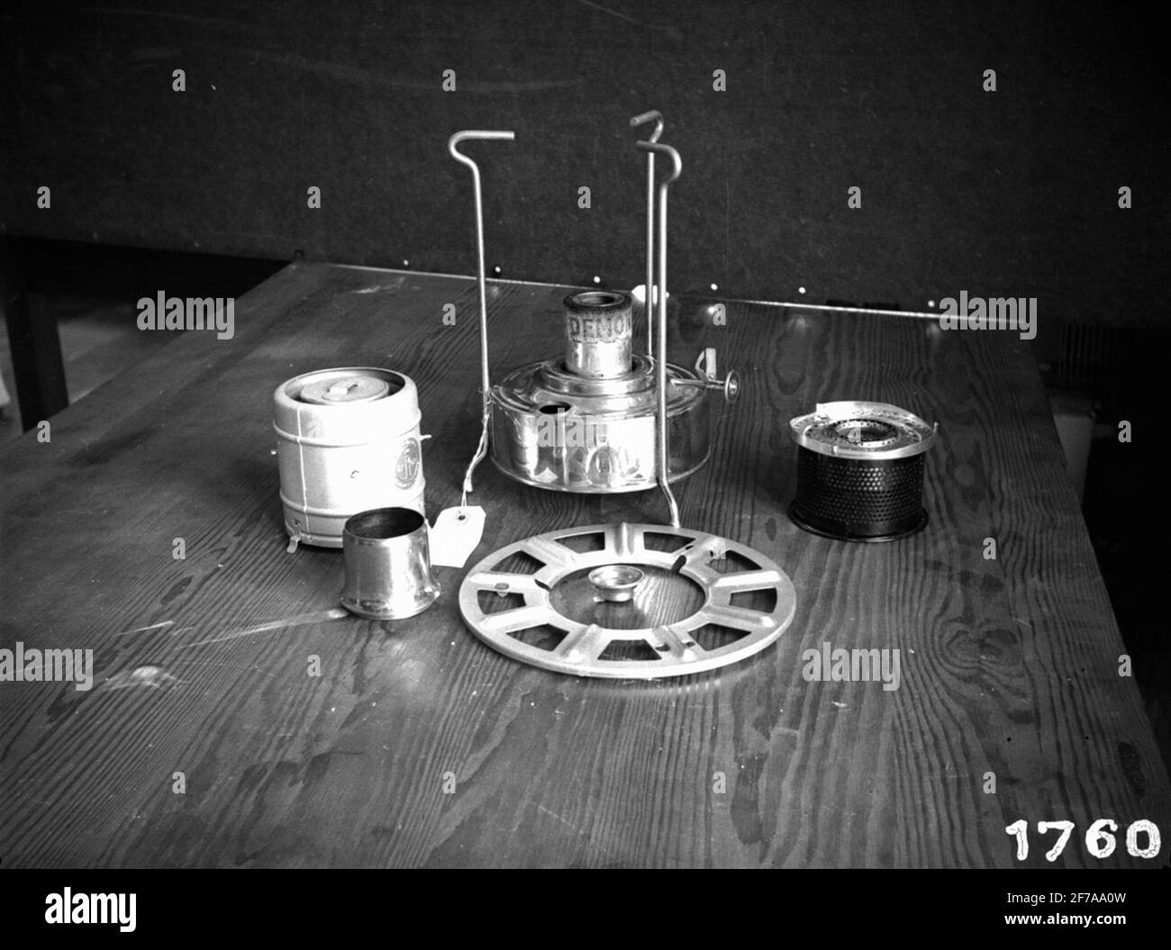 Parti di bruciatori demoni. Foto Stock