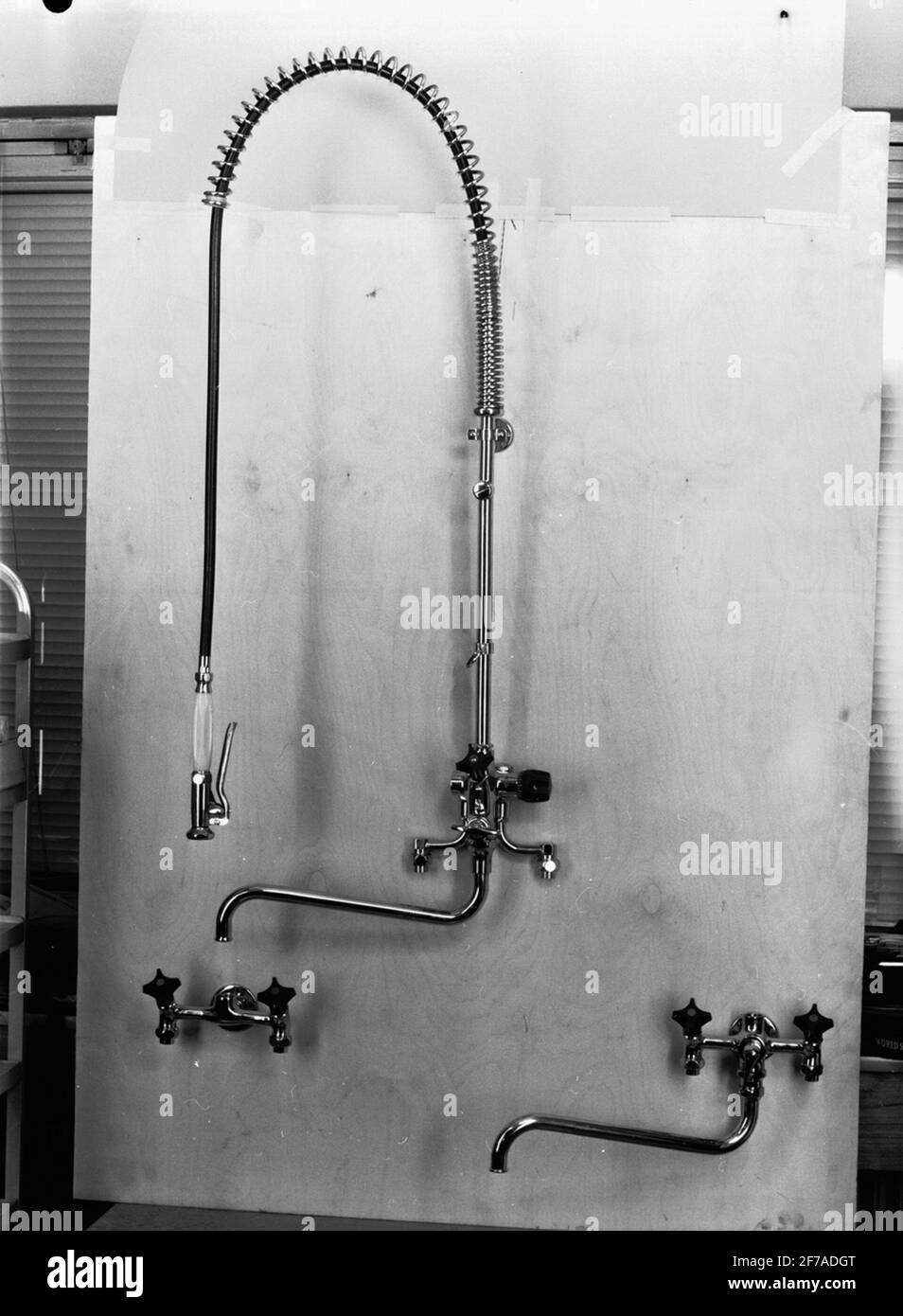 Doccia a mano. >> Foto Stock