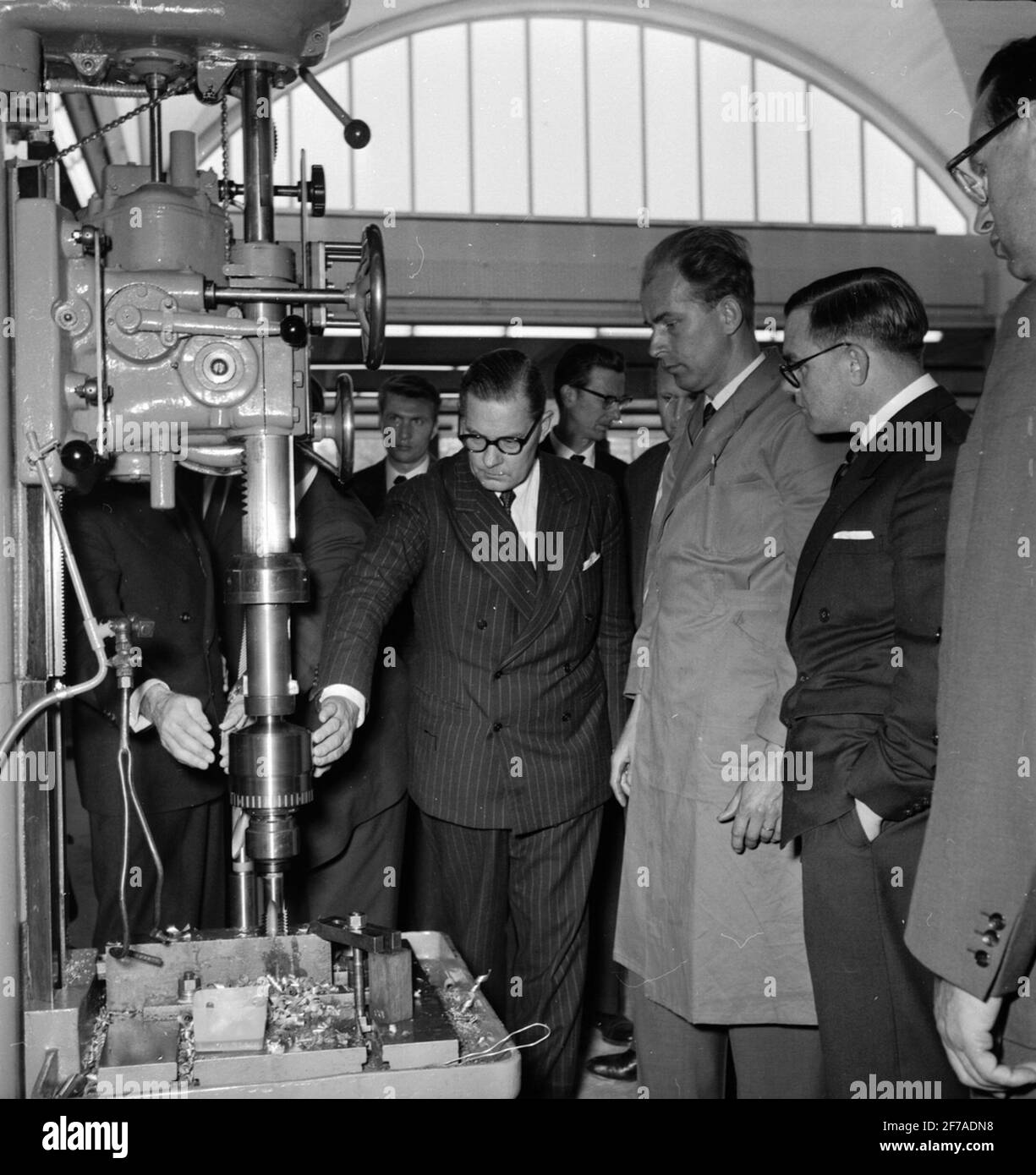 Report dalla fabbrica. >> Foto Stock